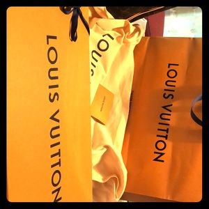 Louis Vuitton empty gift box set.